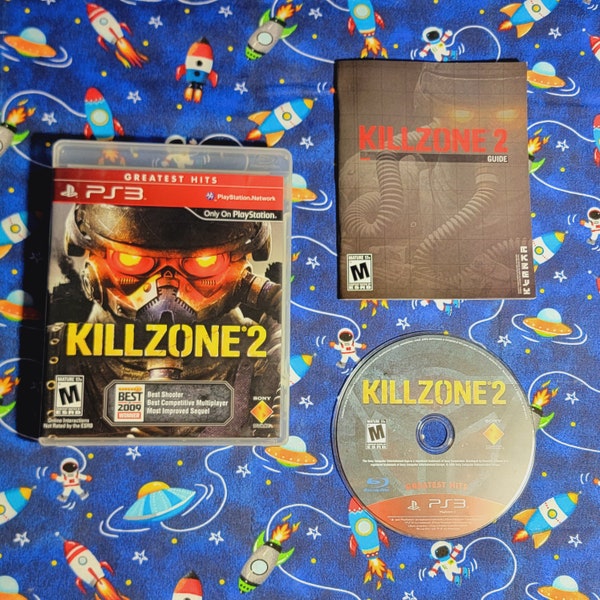 Killzone 2 Greatest Hits Sony Playstation 3 PS3 Video Game Complete Tested