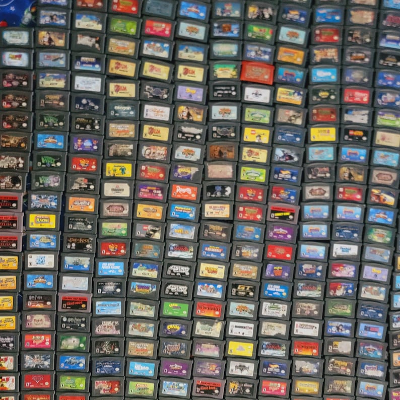Authentic Nintendo Gameboy Advance GBA Console Games Tested Polished ...
