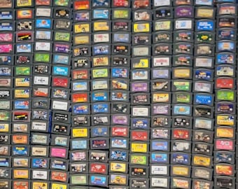 Authentique jeux pour console Nintendo Gameboy Advance GBA testé avec épingles polies S