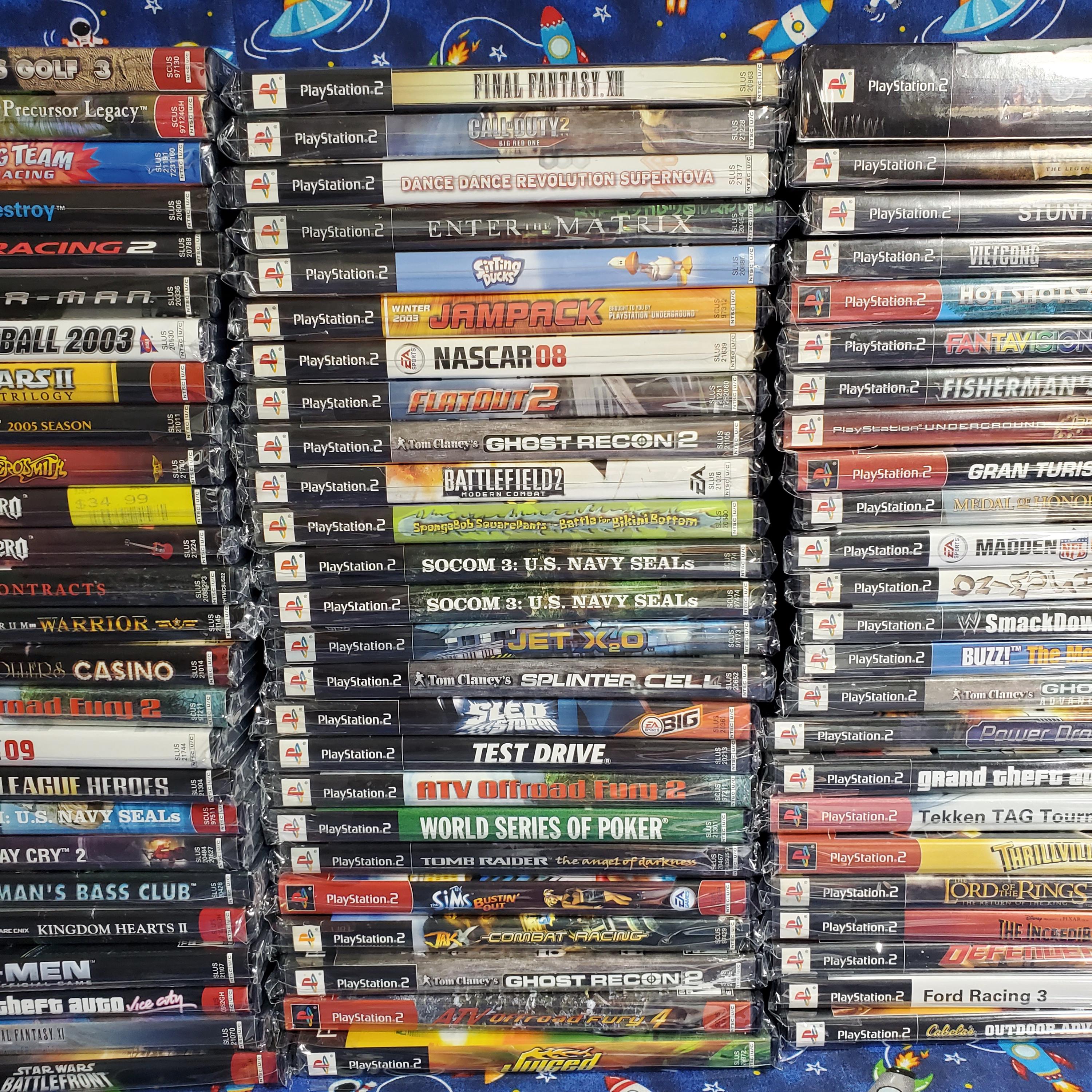 Sony Playstation 2 PS2 Games, Game Titles Boxed Polished Discs & Tested ...