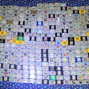 Oryginalne gry Nintendo N64 Nintendo 64 Polerowane piny / Czyszczone, testowane A-N