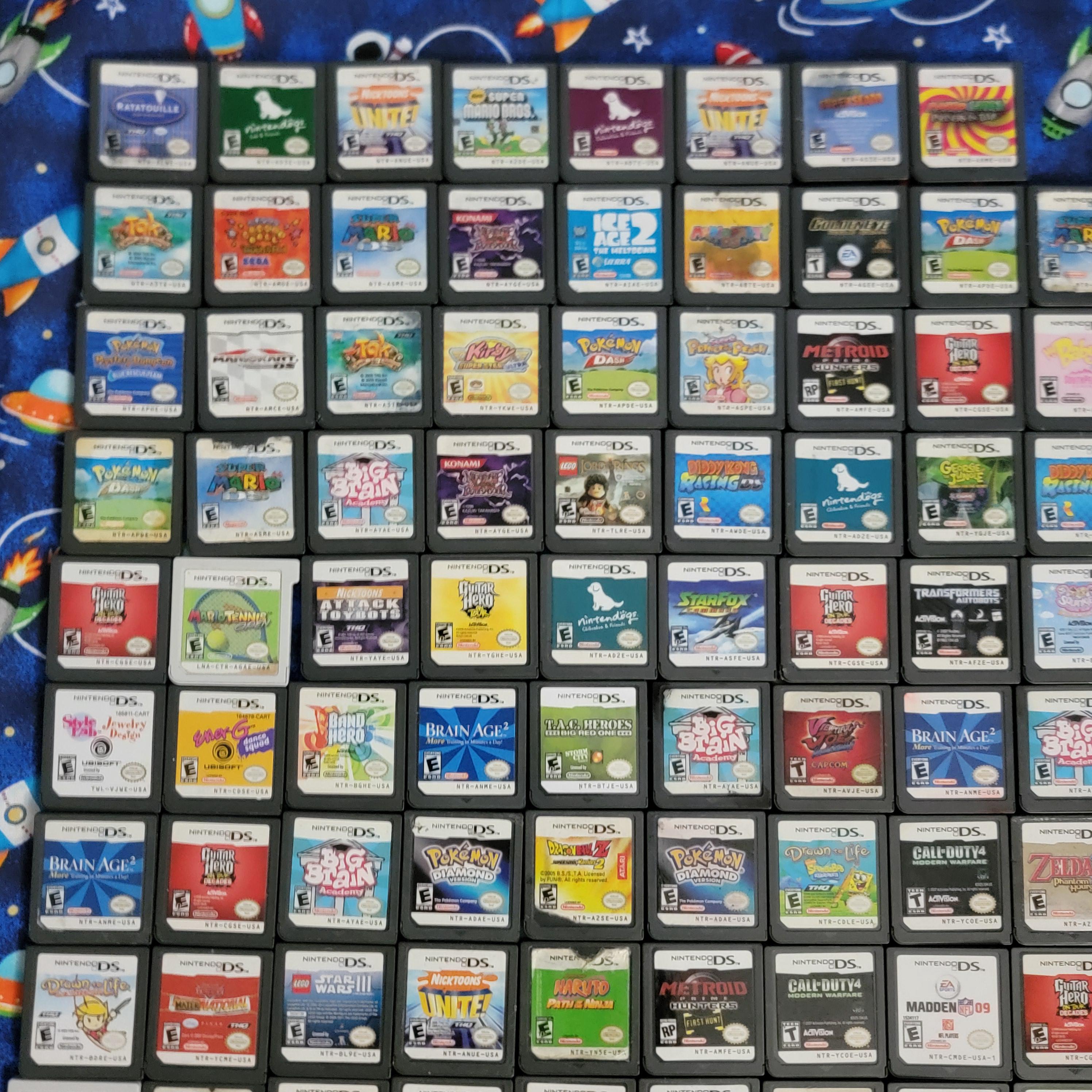 Nintendo DS & 3DS Loose Games Dsi Compatible Tested / Cleaned