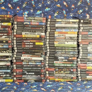 Sony Playstation 2 PS2 Games, Game Titles Boxed Polished Discs & Tested A-MA