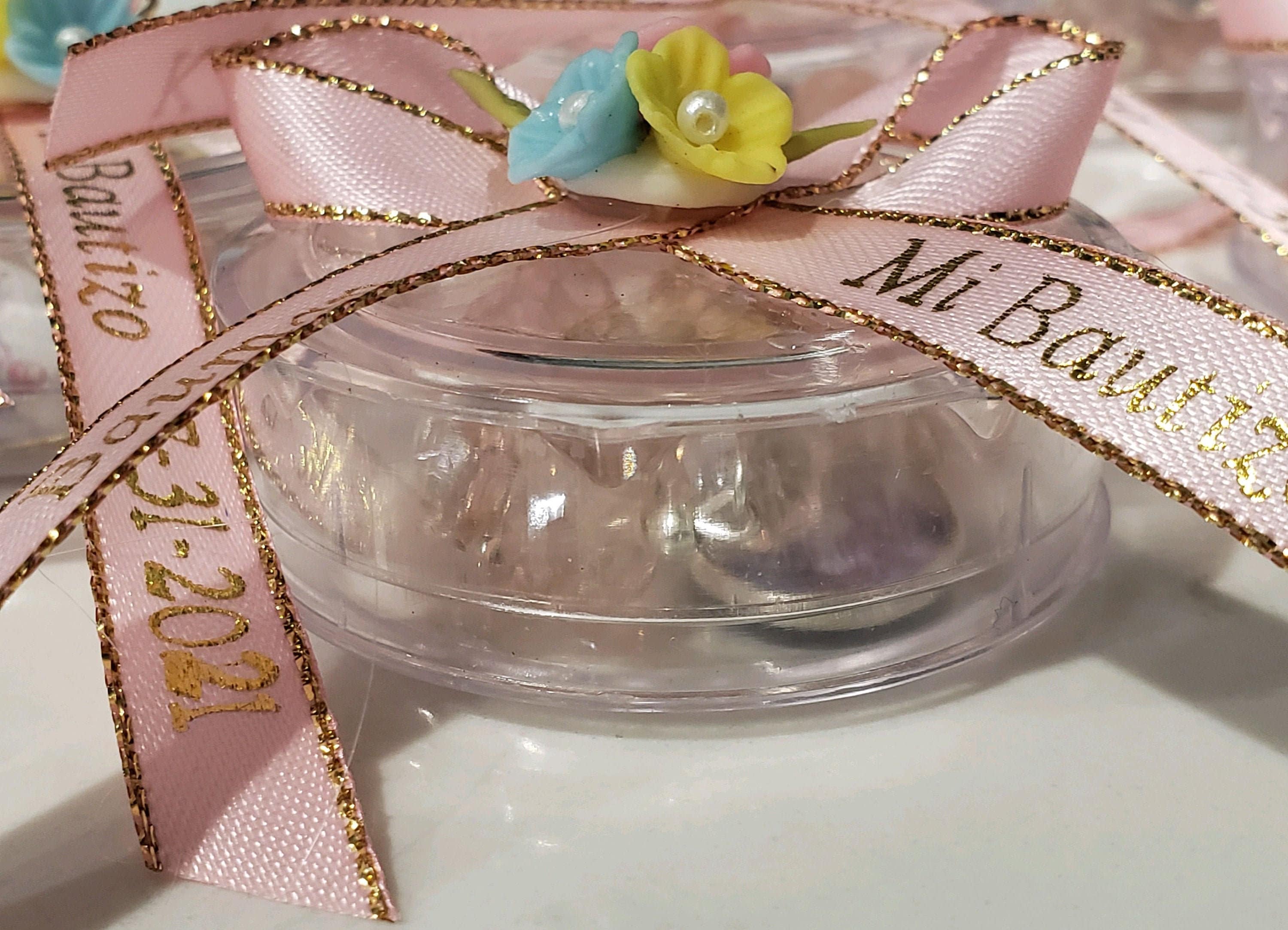Party Favor Boxes With Bracelet Rosaries