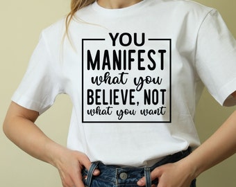Manifestation SVG: Law of Attraction Quotes (Digital Download)