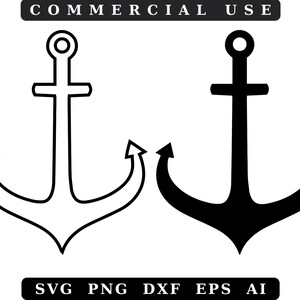 Anchor SVG ,Anchor,Anchor Png,Anchor ClipArt, Monogram Anchor Svg, Anchor Cut File, Boat Anchor Svg, Nautical, Files For cricut