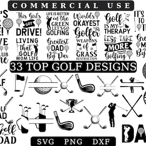 Golf svg bundle,Golfeur SVG,Balle Svg,Golf Club Svg,Joueur Svg,Golfing Svg,Golf Design Svg,Cadre de nom de golf,Monogramme de golf svg, Citations de golfeur,