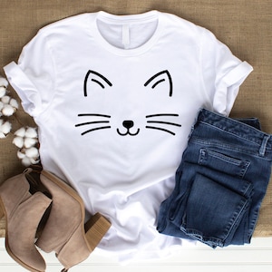 Cat Face, Svg, Png,Dxf, Eps Vector Files for Silhouette, Cricut, Cutting Plotter, Png File
