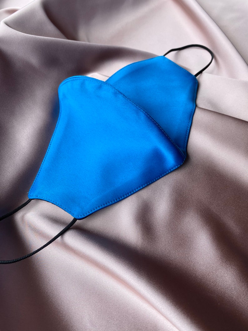 Chocolate Silk Face Mask I Fashion Face Mask I Washable Face Etsy