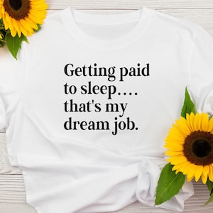 Être payé pour dormir, travail de rêve svg, travail drôle SVG Bundle, forfait de citations drôles, humour de travail svg, travail sarcastique svg, dictons sarcastiques svg