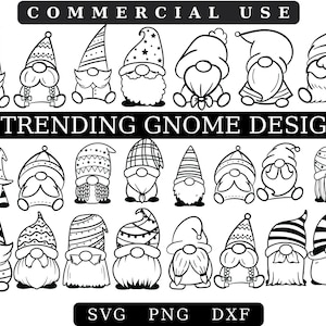 Gnome Bundle SVG, Gnome svg, Gnomes svg, Gnomes cut file, Cute Gnomes svg,Gnomes Merry Christmas Svg, Xmas Fall Holiday gnomes for t-shirt