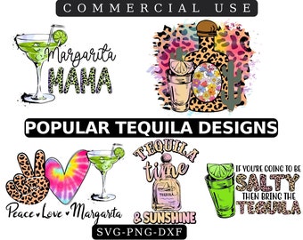 Tequila Margarita PNG Bundle: Mama Design (Digitaler Download)