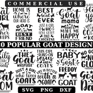 Goat SVG Bundle, Goat SVG, Farm Animal Svg,Goat lover svg, Goat owner svg, Goat Shirts png, Goat head svg, Goat face svg, Animal SVG,9