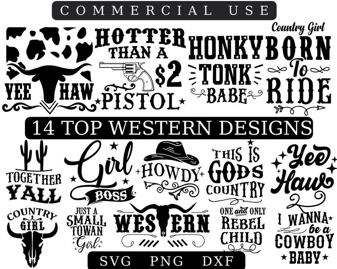 Western Svg Bundle, Western Svg,country Svg,cowboy Svg,farm Svg,western