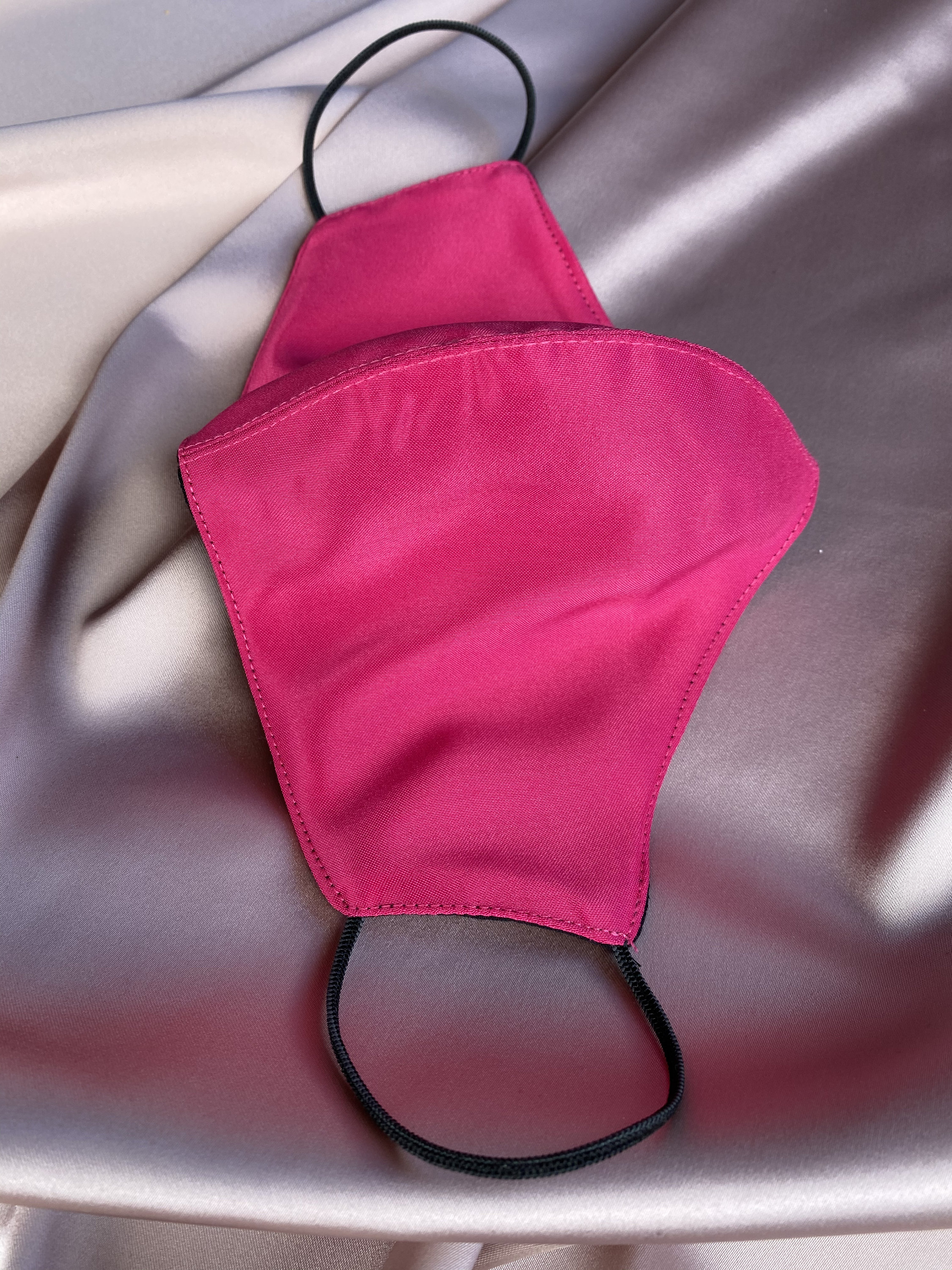 Black Silk Face Mask I Designer Face Mask I Reusable Face Mask Etsy