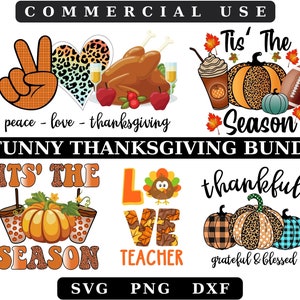 Thanksgiving Decor Png,Thanksgiving Sublimation Bundle,Fall SVG Bundle,Autumn Svg,Fall Svg Designs,Autumn Bundle Svg,Cricut, Silhouette, PNG