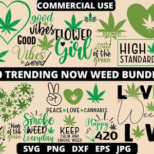 Marijuana svg, Popular Weed svg bundle, Trendy Weed Leaf svg, Marijuana svg, Stoner Svg Bundle, Weed Smokings Svg Files for Cricut, Weed Png