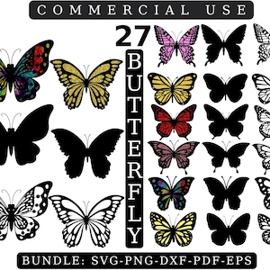 Butterfly svg, Layered Butterfly Bundle, Cricut SVG Files, Butterfly svg bundle, Butterflies, Butterfly Svg for Cricut, Butterfly Clipart
