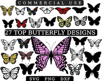 Butterfly SVG,butterflies svg.Butterfly Files for Cricut, Butterfly Clipart,Commercial use,Instant download