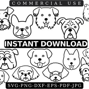 Hund Mama Svg Bundle, Hund Zeichnung Svg, Hund Svg Png Dxf Pdf, Hundeliebhaber svg. Hund Mama Svg. Hund Dad Svg, Pfotendruck Svg, Hunde Zeichnung, Hunde Tattoo