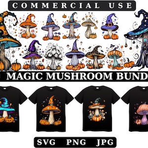 Psychedelic Mushroom Sublimation Bundle, Magic Mushrooms PNG, Psychedelic png Decor, Psychedelic Art, Psychedelic Wall Art png, Magic Fungi