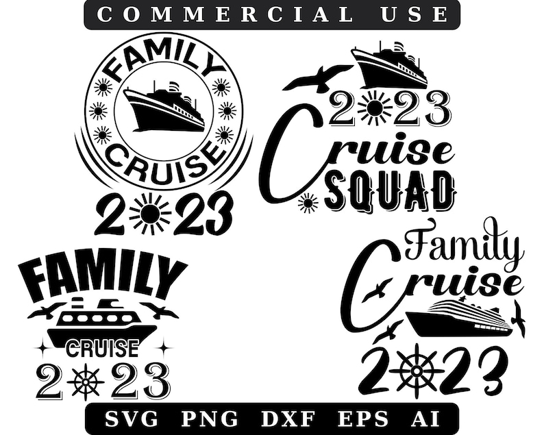 Family Cruise 2023 Bundle Svgcruise 2023 Svgfamily Cruise Etsy Ireland