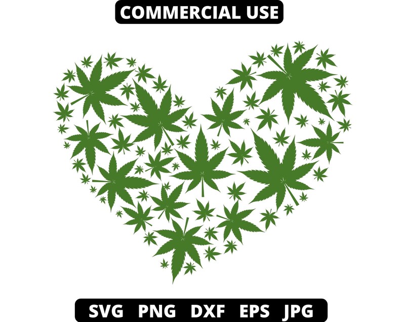 Heart Weed SVG, Weed SVG, Marijuana SVG, Cannabis Svg, Smoke Weed Svg ...