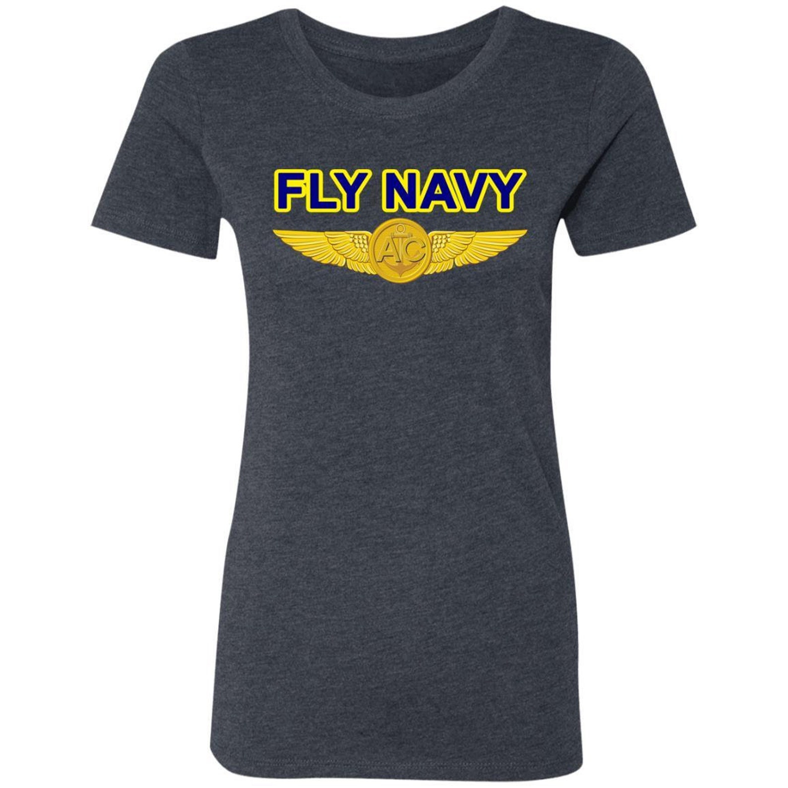 Fly Navy Aircrew Ladies' Triblend T-shirt - Etsy