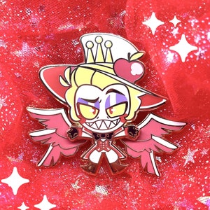 Hazbin Hotel Lucifer - Spring Enamel Pin