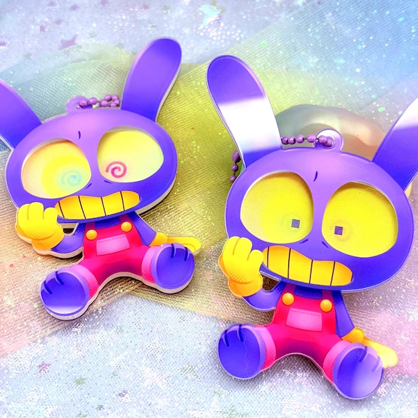 The Amazing Digital Circus - Jax Lenticular Keychain Charm