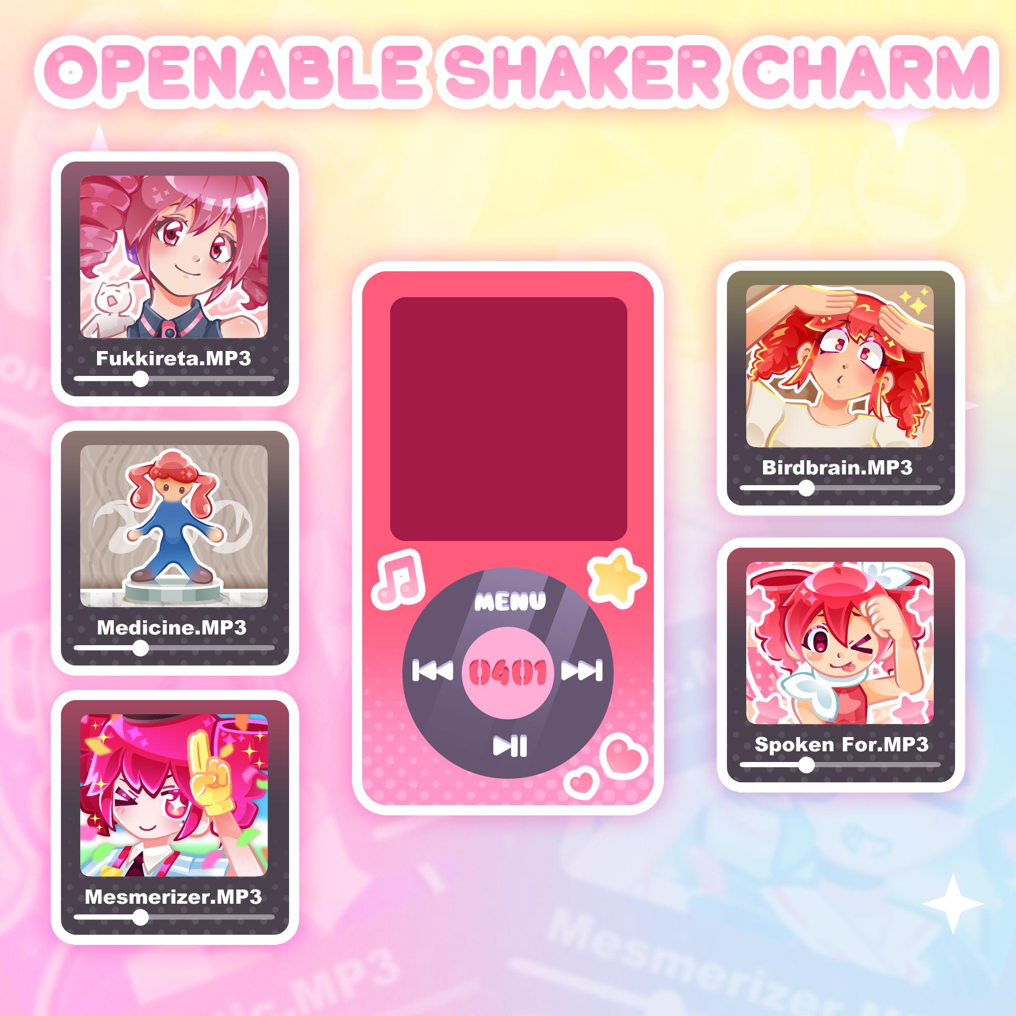 Kasane Teto MP3 - Openable Customisable Keychain Songs Charm - Etsy