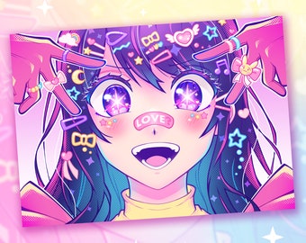 Decora Ai - Oshi No Ko - A4 Print