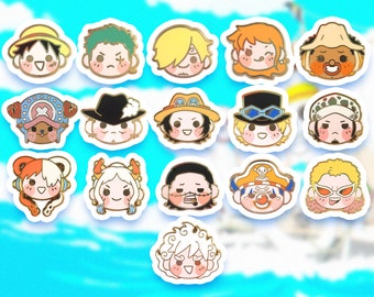 One Piece Mini Enamel Pins