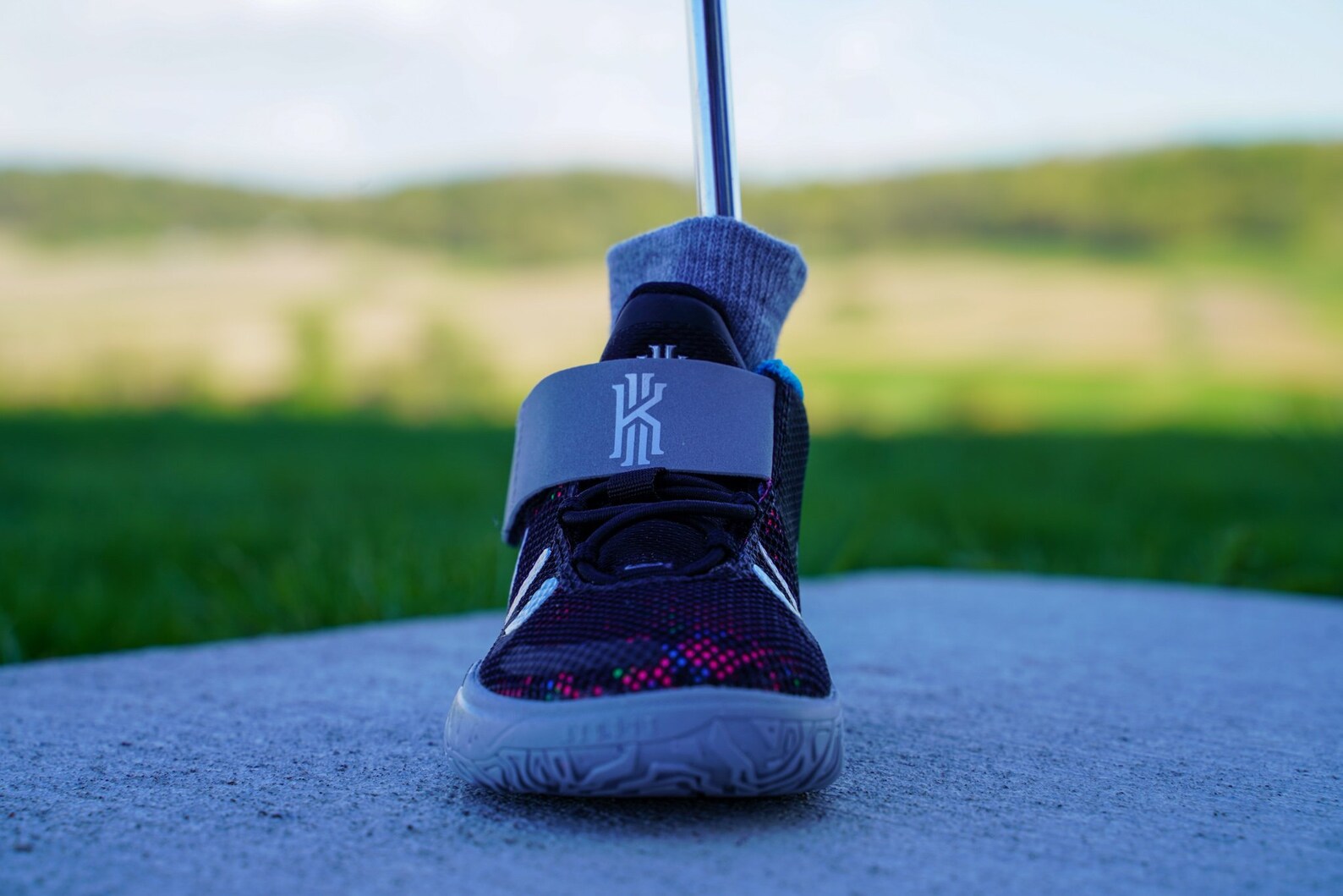 kyrie 7 pixel camo