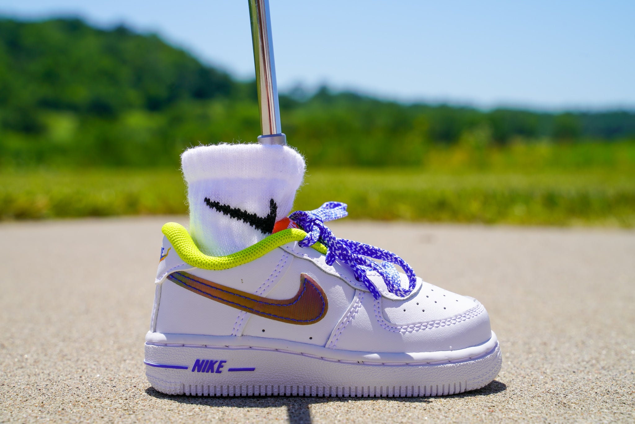 Nike Air Force 1 LV8 NN [HEMP TWIST] Standing Sneaker Putter Cover