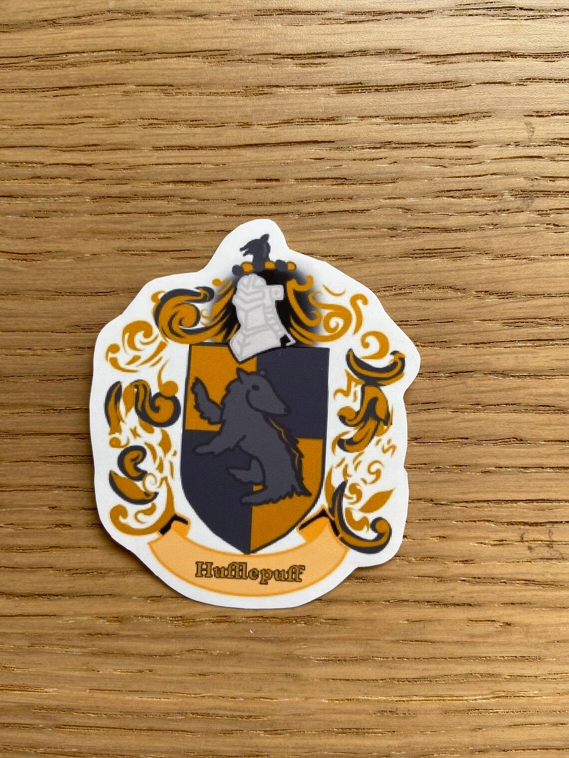 Hogwarts House Emblems Vinyl Stickers - Etsy