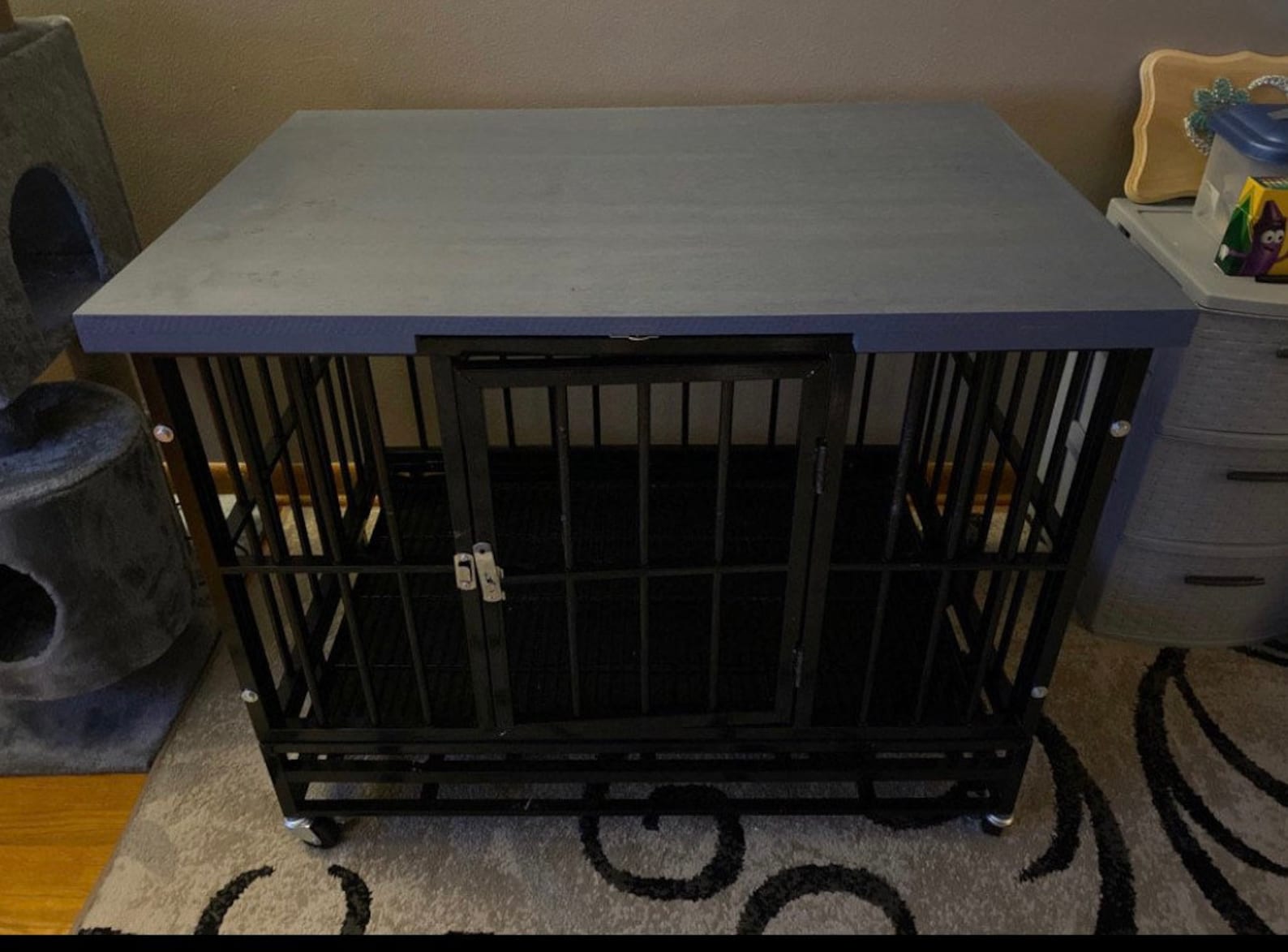 Dog Kennel Table Top Dog Crate Table Top Etsy