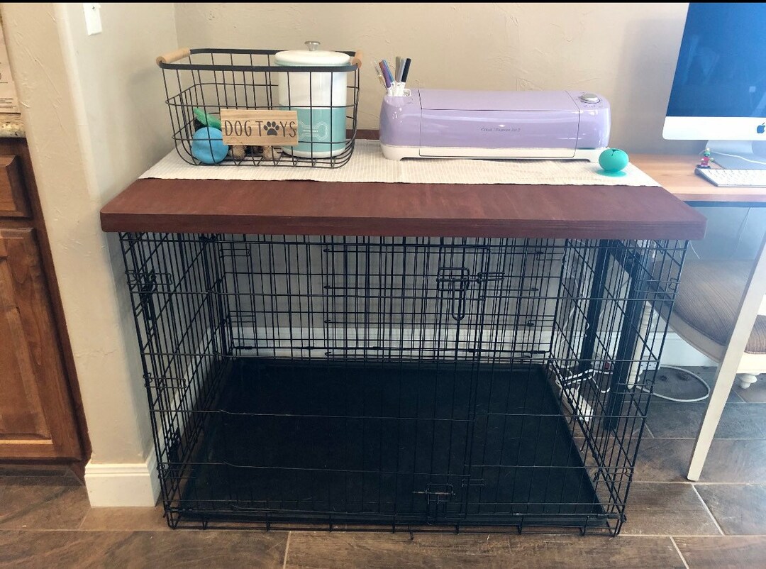 Dog Kennel Table Top Dog Crate Table Top Etsy Canada