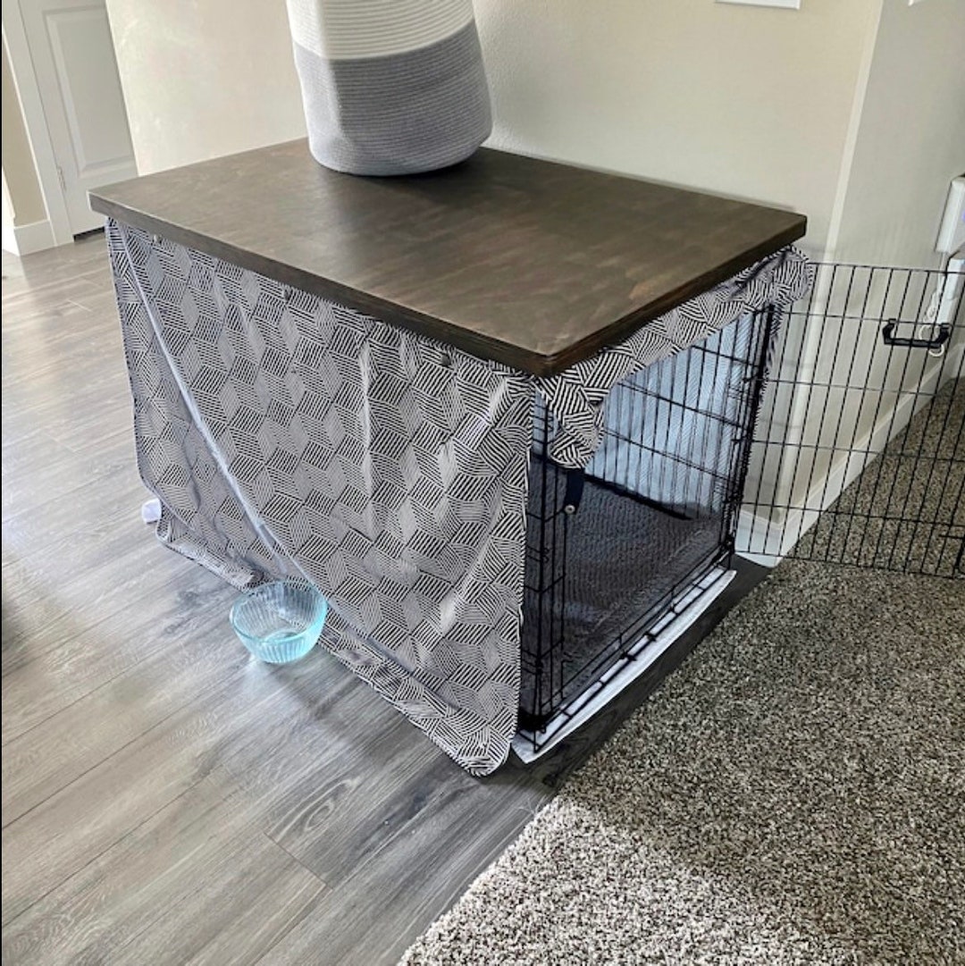 Dog Kennel Table Top, Dog Crate Table Top Etsy