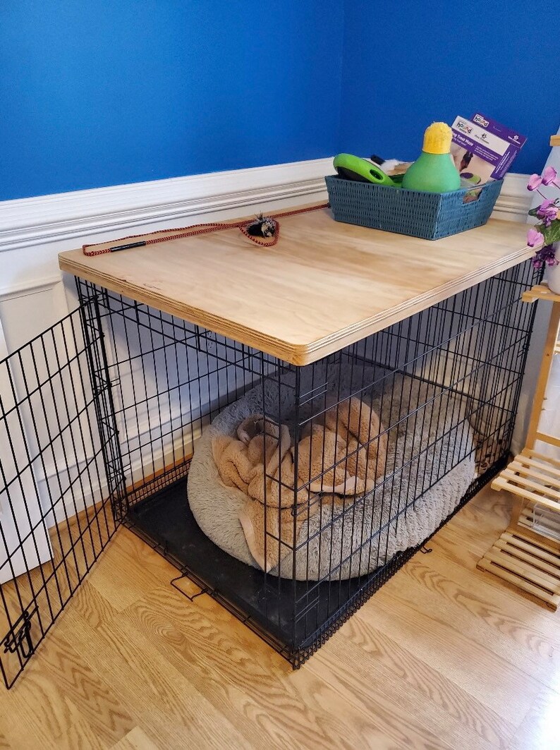 Dog Kennel Table Top Dog Crate Table Top Etsy