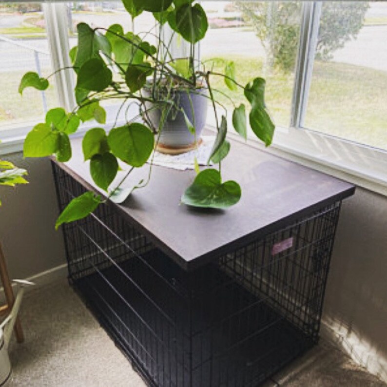 Dog kennel table top Dog crate table top Etsy