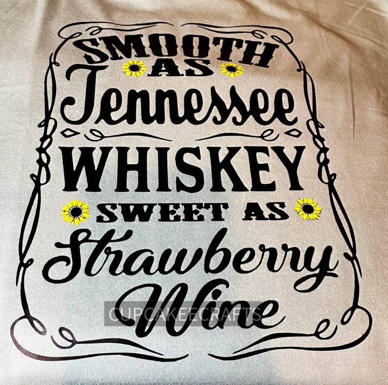 Smooth as Tennessee whiskey tshirt