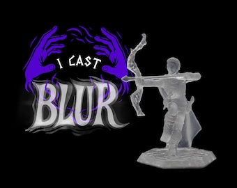 I Cast Blur - Magic Mini 3D Printing Service (HeroForge)