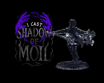 Servicio de impresión 3D Magic Mini - Efecto de sombra - Miniatura personalizada (Servicio de impresión 3D de Hero Forge)