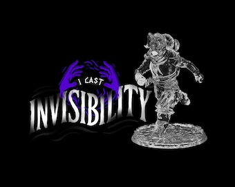 Magic Mini 3D Printing Service - Invisible Effect - Custom Miniature (Hero Forge 3D Printing Service)