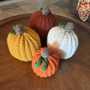 Calabazas Rellenas de Crochet
