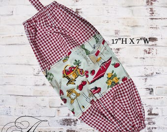 Retro Plastic Bag Holder Grocery Bag Organizer