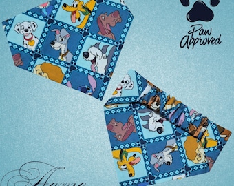 Dogs of Disney Scrunchie Bandanas, Puppy Scrunchie Bandanas