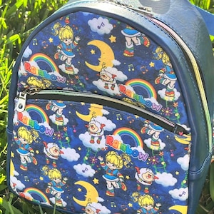 Rainbow Brite Mini Backpack One of a Kind