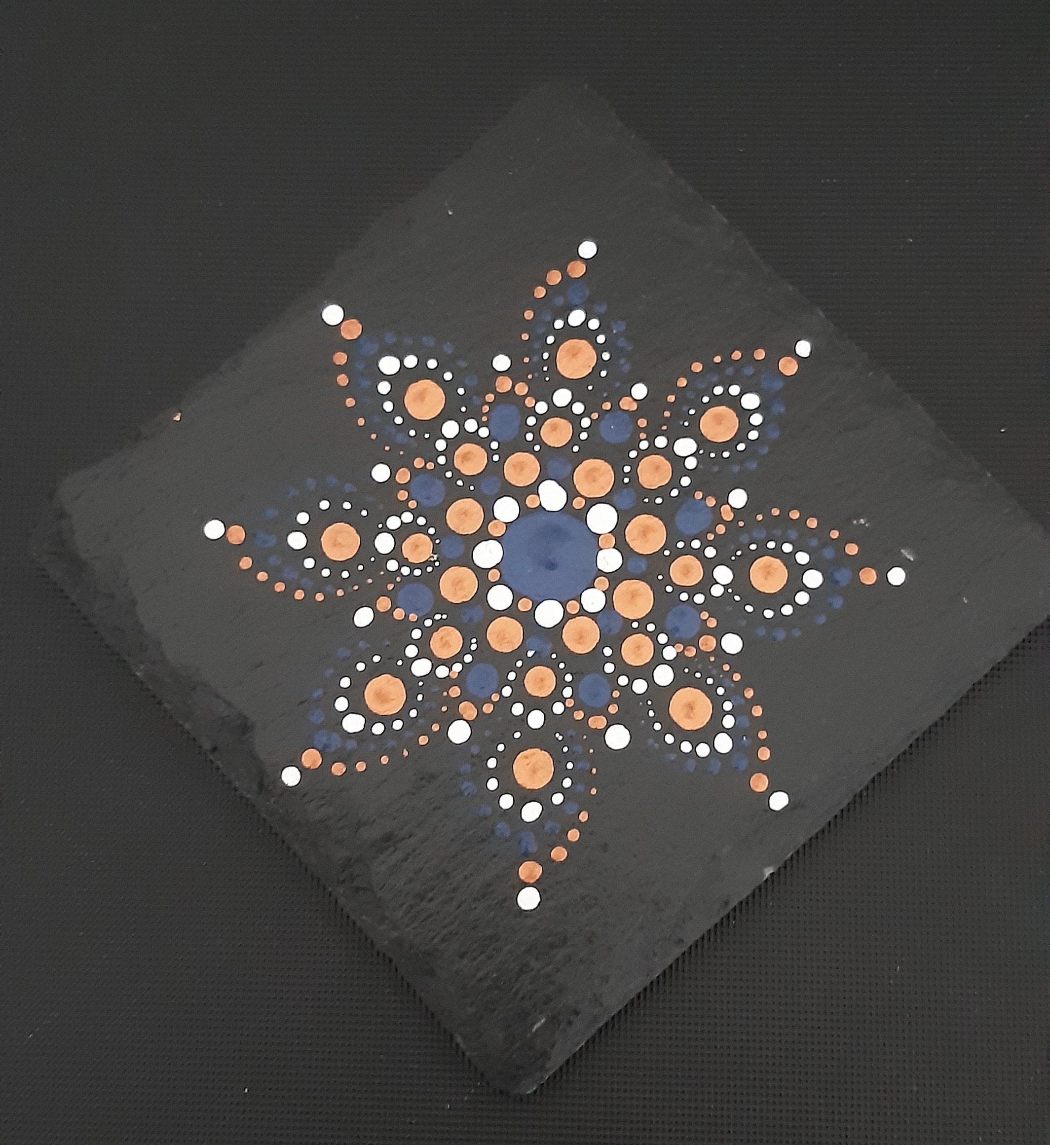 Various Hand Painted slate coasters Individual Etsy